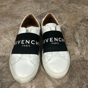 White givenchy canvas sneakers